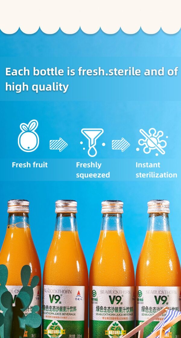 Green Ecological Sea Buckthorn Juice210ml - Image 6