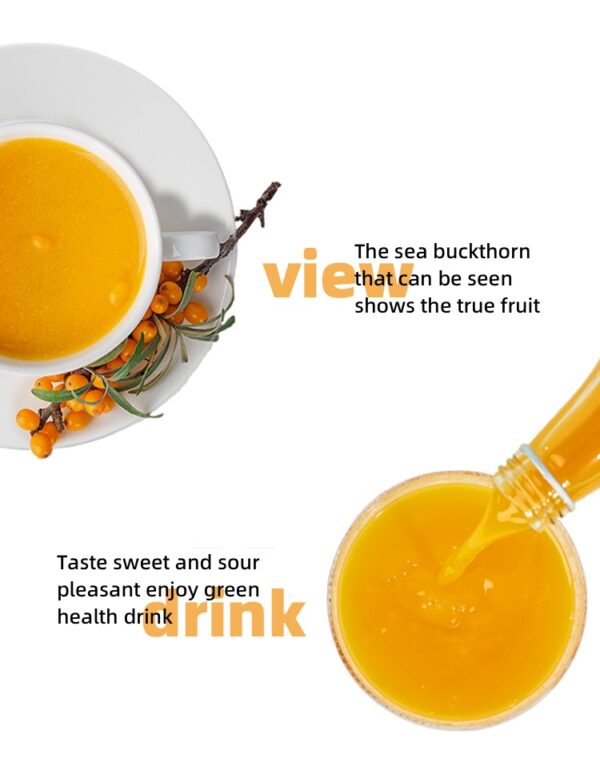 Freshly Squeezed Sea Buckthorn juice 300ml - Image 5
